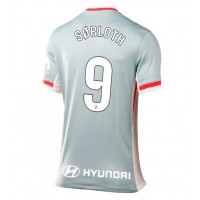 Maglia Calcio Atletico Madrid Alexander Sorloth #9 Seconda Divisa Donna 2024-25 Manica Corta